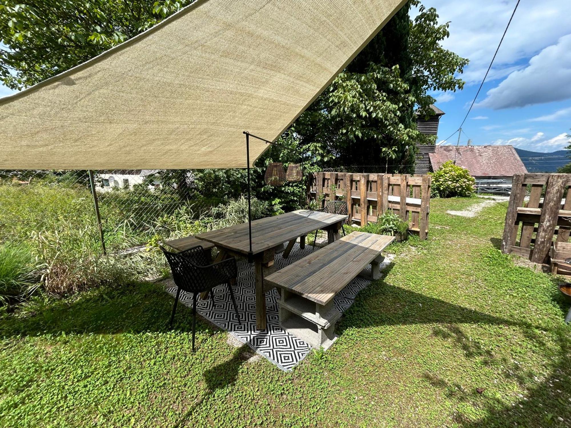 Villa Ferienhaus am Wildbach Ferlach Exterior foto